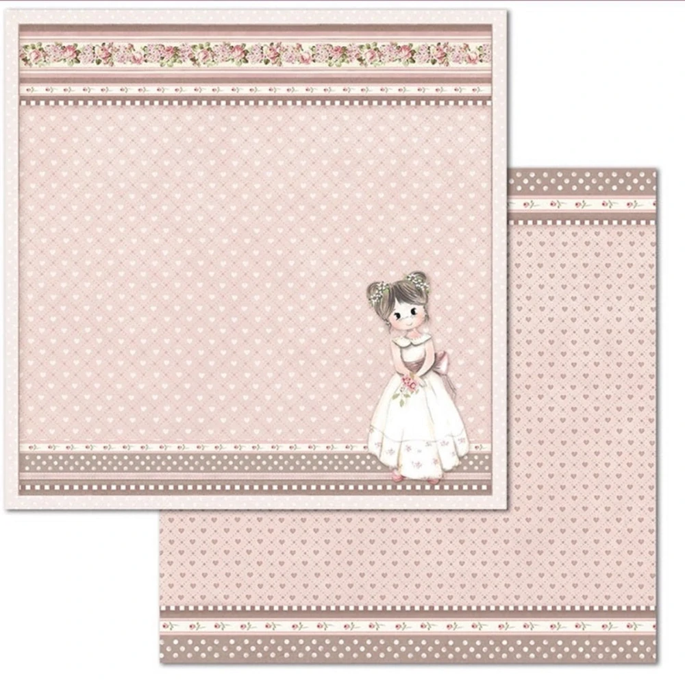 Stamperia Scrapbook papier – Little Girl 12x12