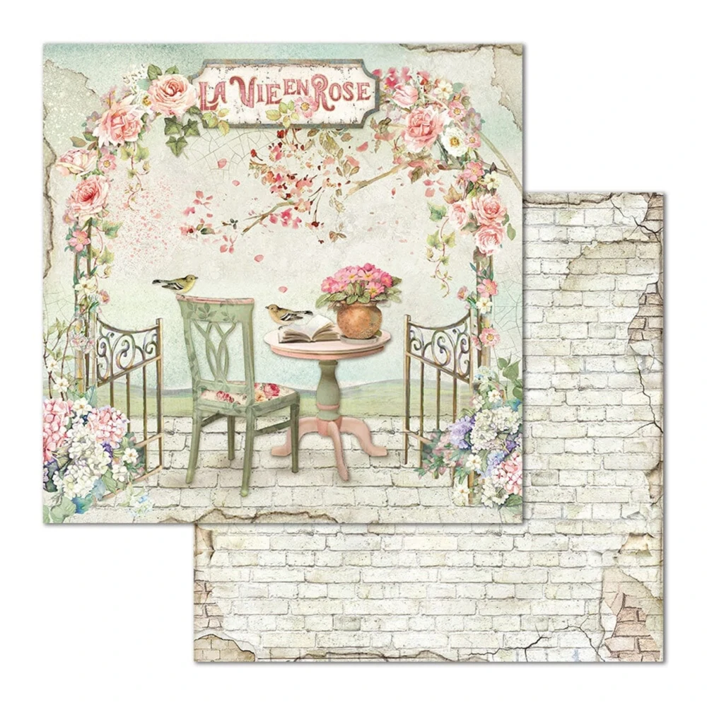 Stamperia Scrapbook papier – House of Roses 12x12