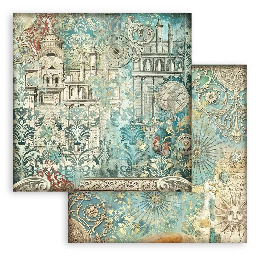 Scrapbook papier – Fantasy World Backgrounds 12x12