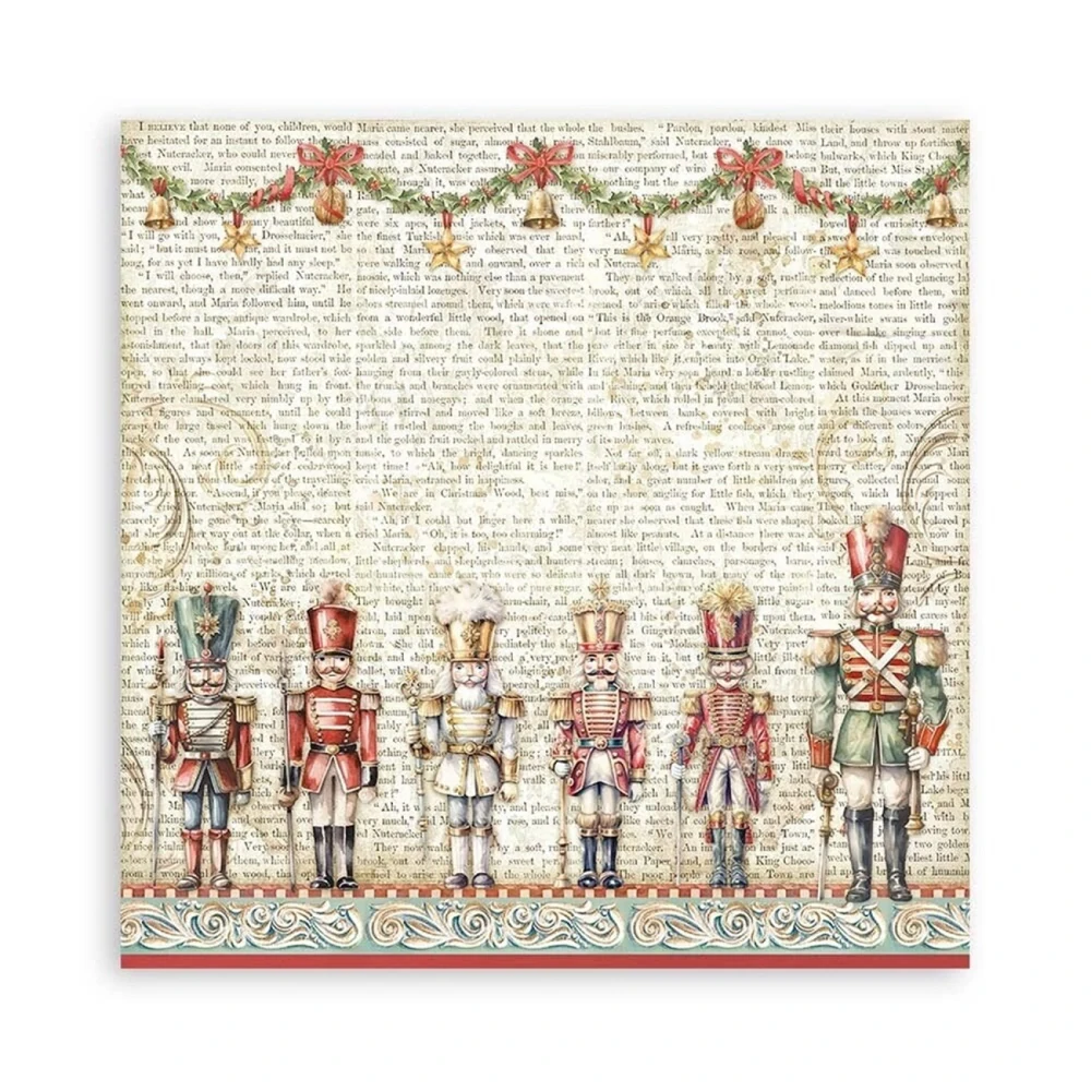 Stamperia Scrapbook papier – Nutcracker Maxi 12x12