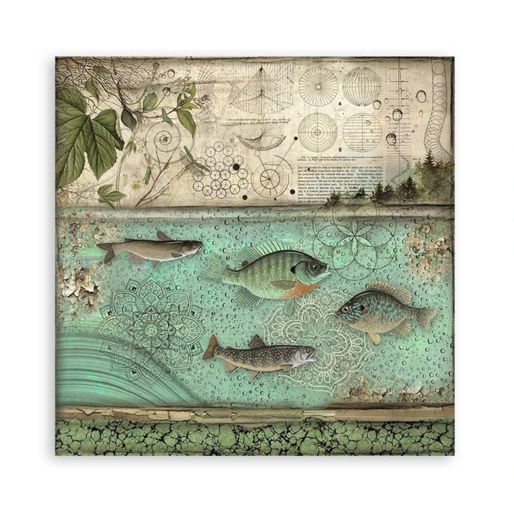 Stamperia Scrapbook papier – Forest Maxi 12x12