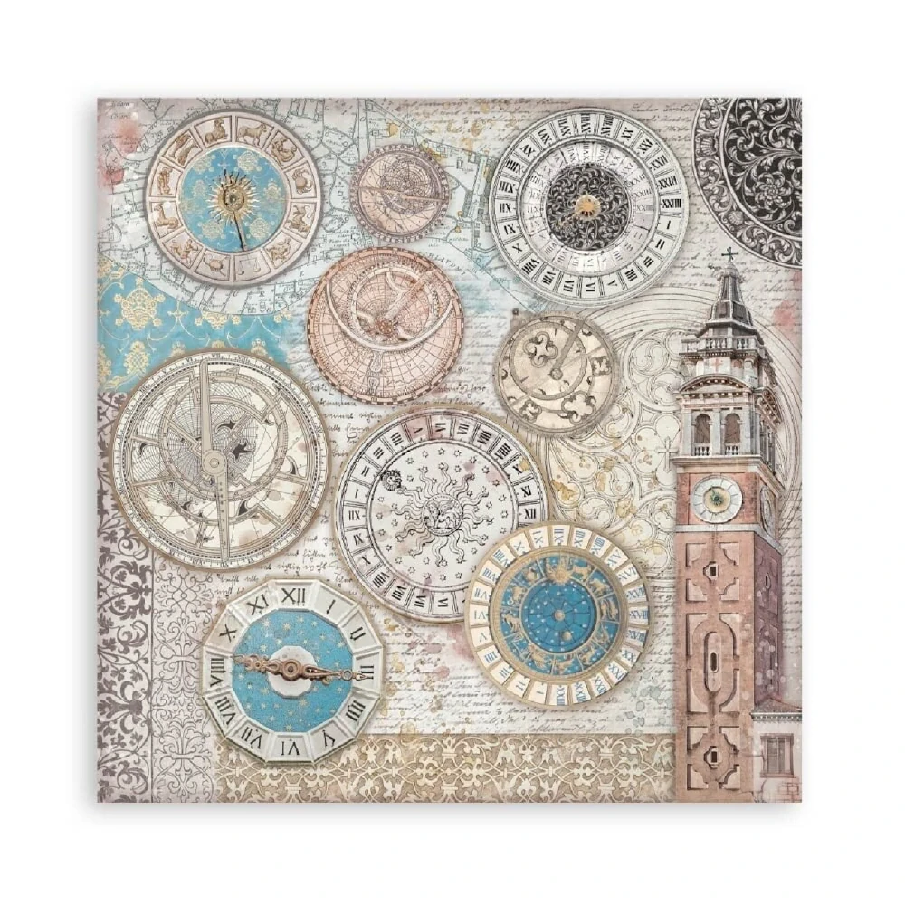 Stamperia Scrapbook papier – Venice City of Art Maxi 12x12