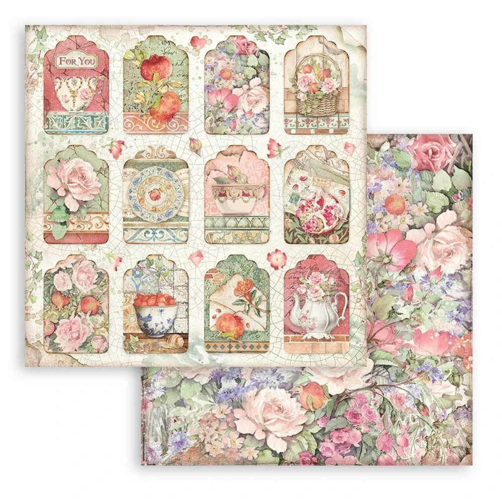Stamperia Scrapbook papier – Casa Granada 12x12
