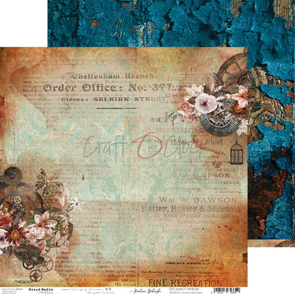 Craft O´ Clock Scrapbook papier - Wings of Freedom 12x12