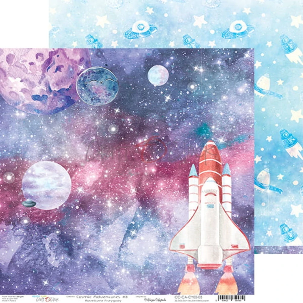 Craft O´ Clock Scrapbook papier - Cosmic Adventures 12x12