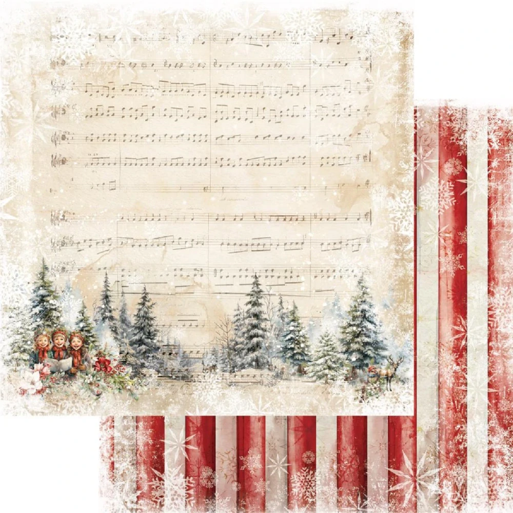 Alchemy of Art Scrapbook papier Ho, Ho, Ho 12x12