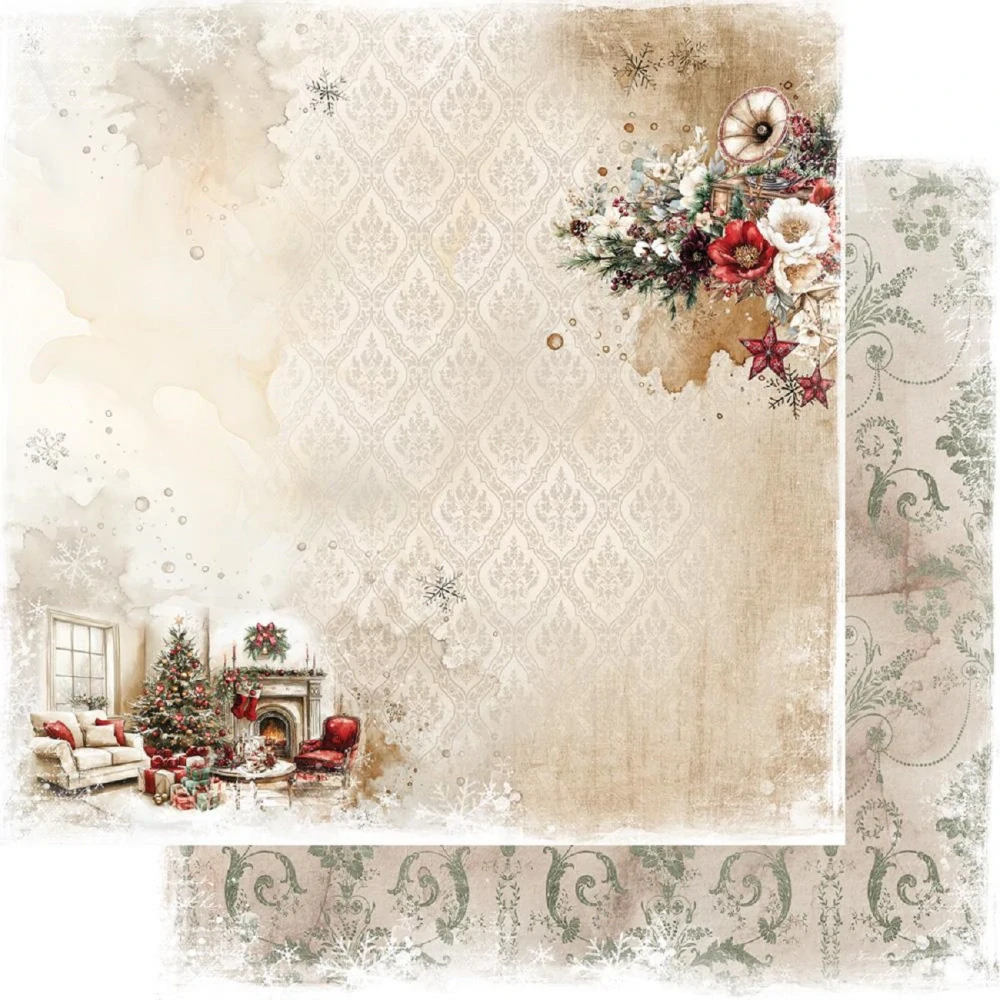 Alchemy of Art Scrapbook papier Wonderful Christmas Time 12x12