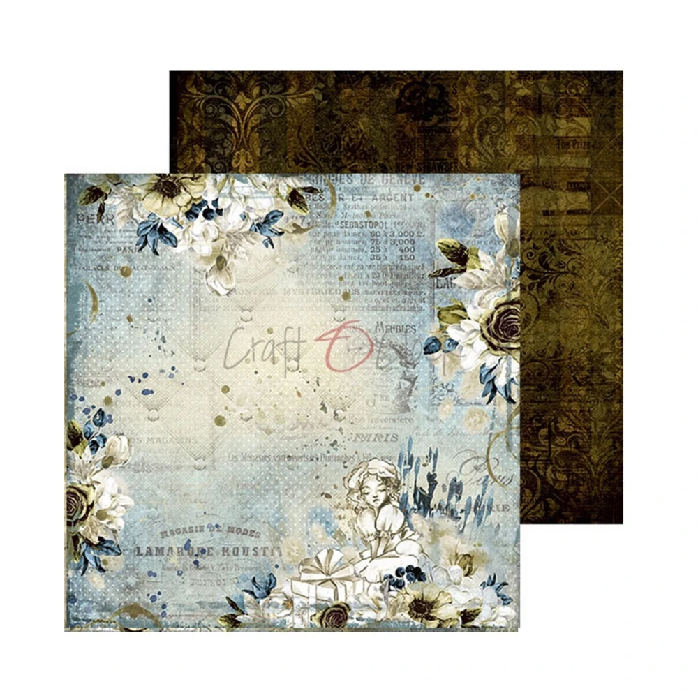 Craft O´ Clock Scrapbook papier - Lovely When You Smile 8x8