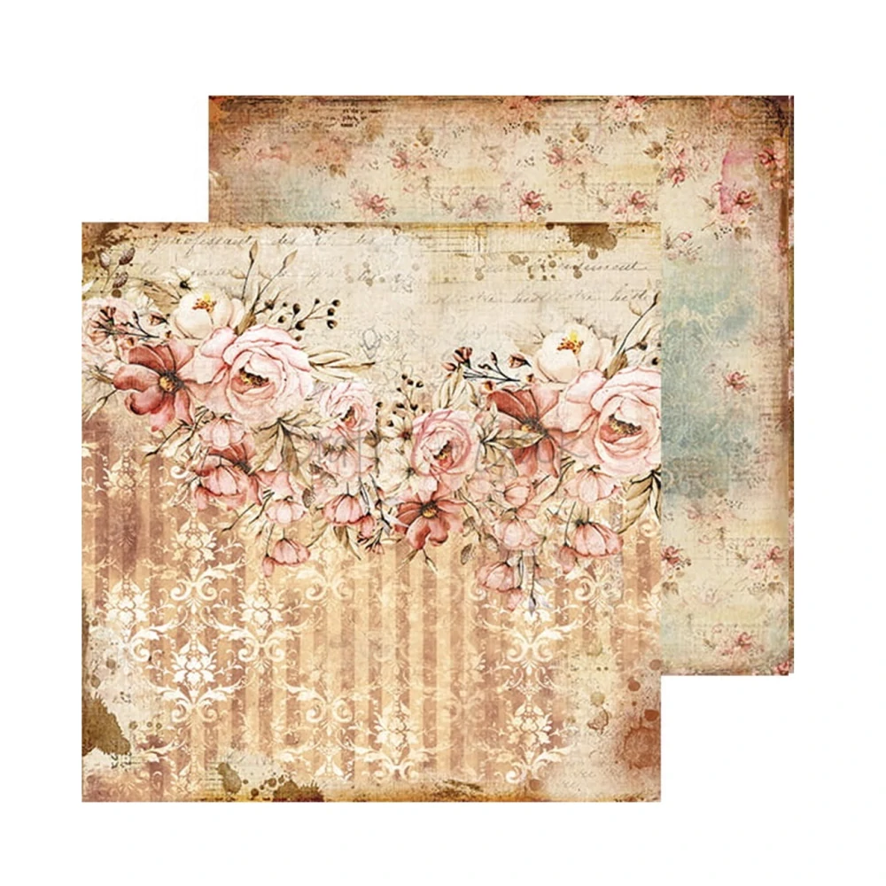 Craft O´ Clock Scrapbook papier - Vintage Beauty 8x8