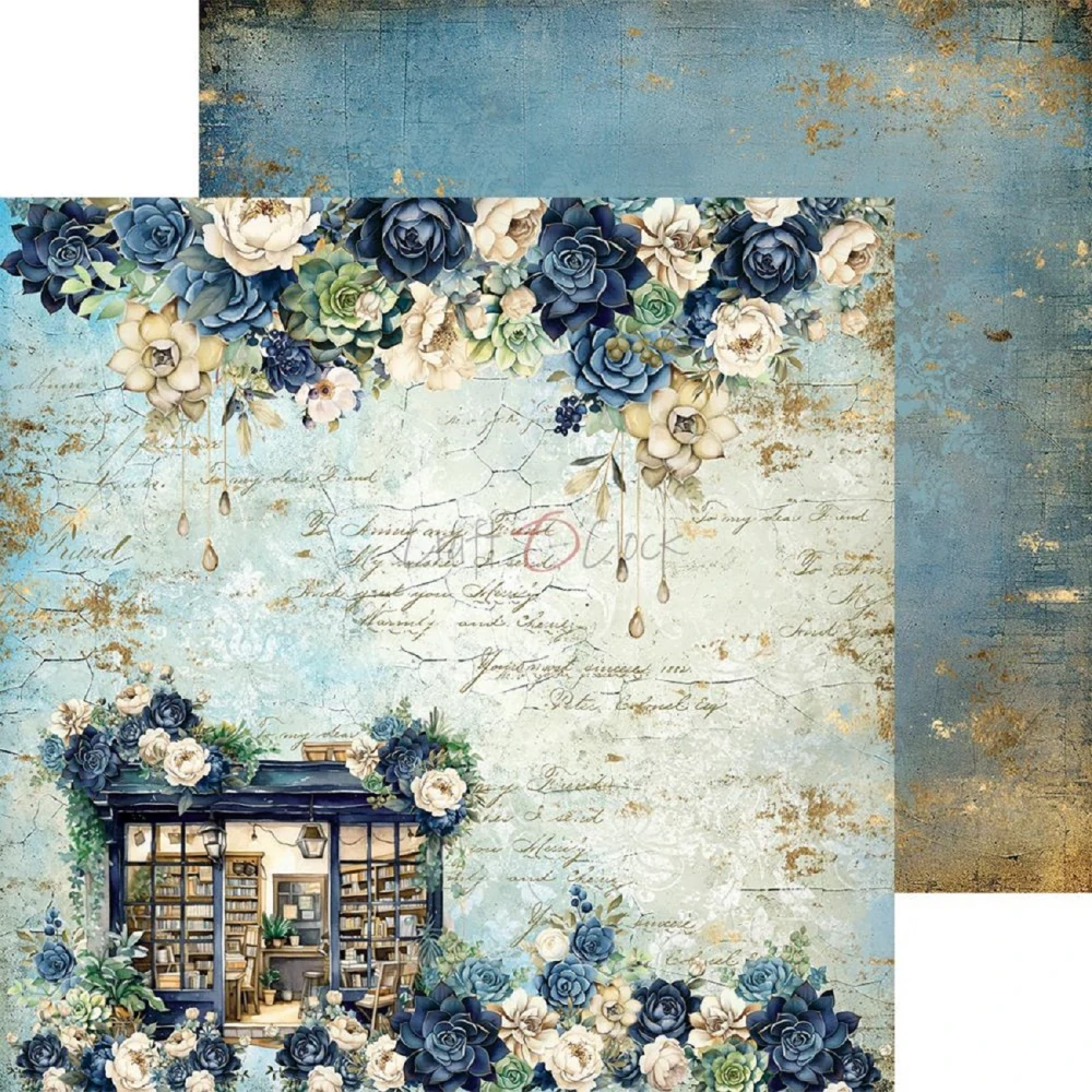 Craft O´ Clock Scrapbook papier - Lovely When You’re Red 8x8