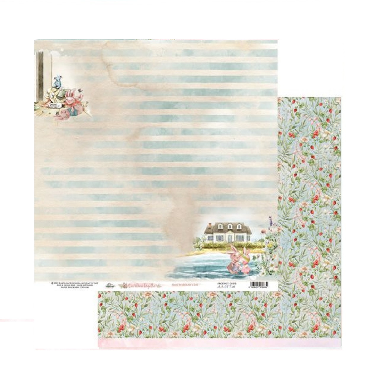 Alchemy of Art Scrapbook papier Our Time Together 12x12