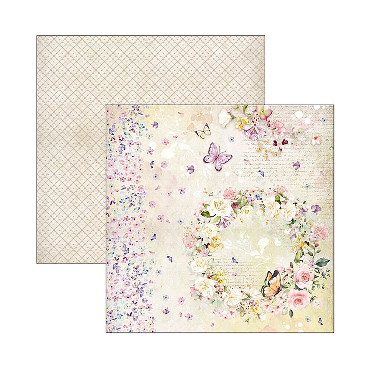 Ciao Bella Scrapbook papier Blooming 8x8