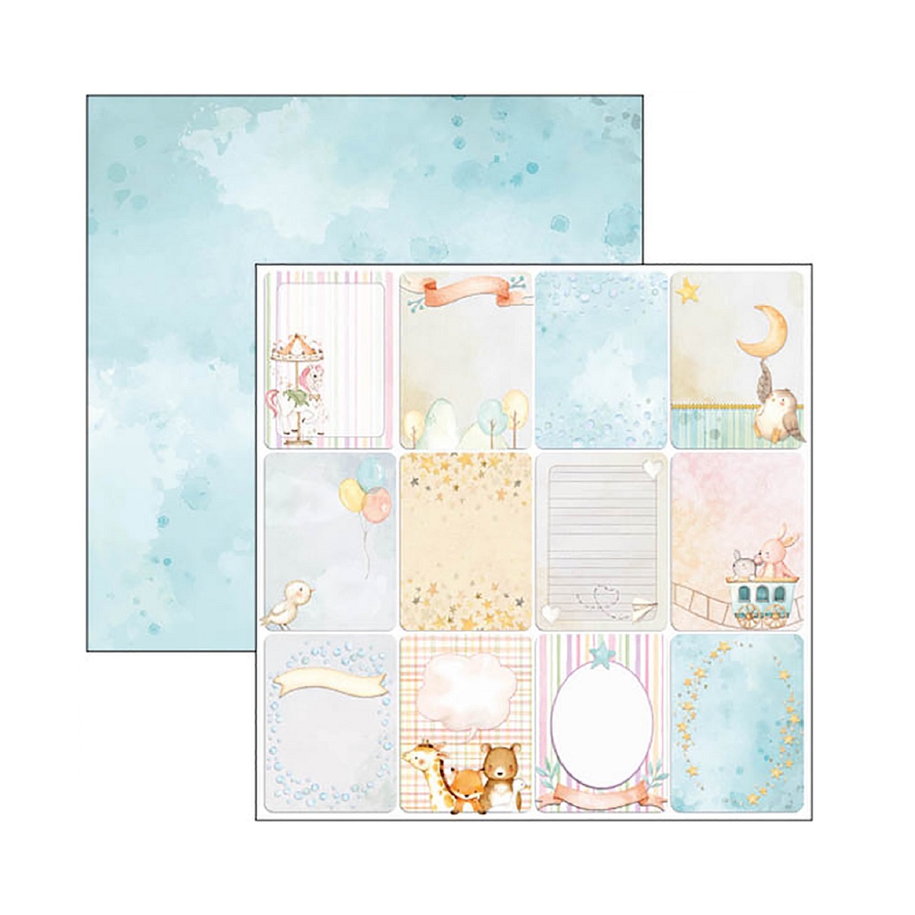 Ciao Bella Scrapbook papier My Tiny World 8x8