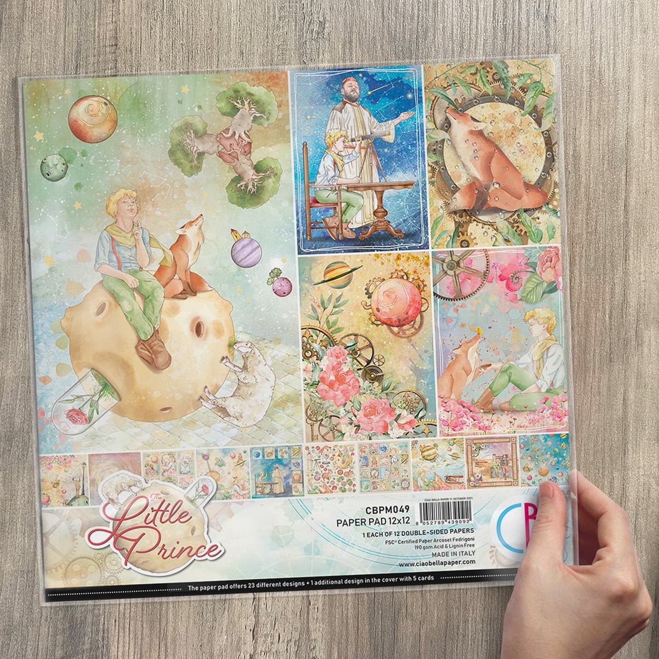 Ciao Bella Scrapbook papier The Little Prince 12x12