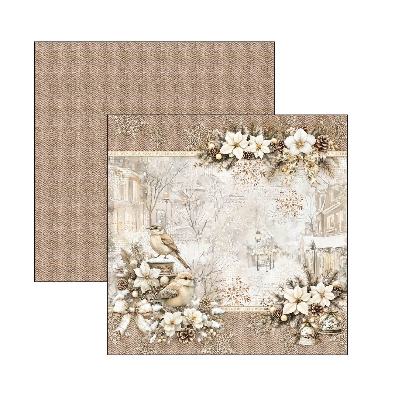 Ciao Bella Scrapbook papier Winter Season 12x12
