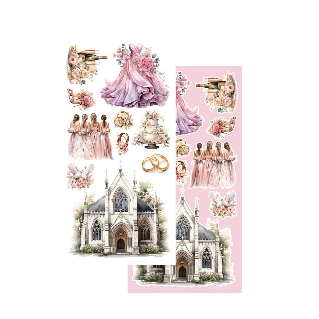 Alchemy of Art Scrapbook papier Beautiful Memories 6x12