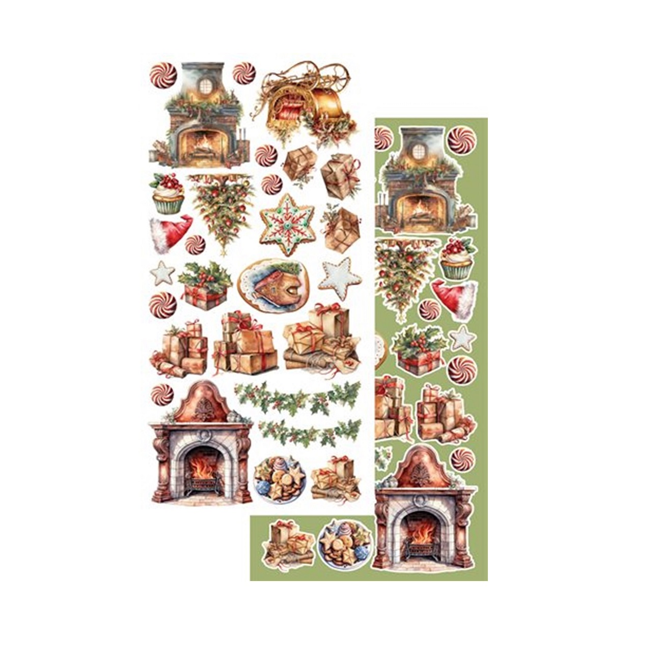 Alchemy of Art Scrapbook papier Merry Christmas 6x12