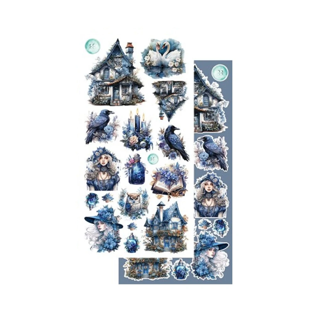 Alchemy of Art Scrapbook papier In Frosty Colors 6x12