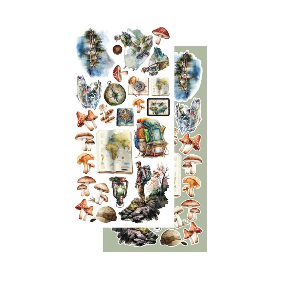 Alchemy of Art Scrapbook papier Whispers of the Mountains 6x12