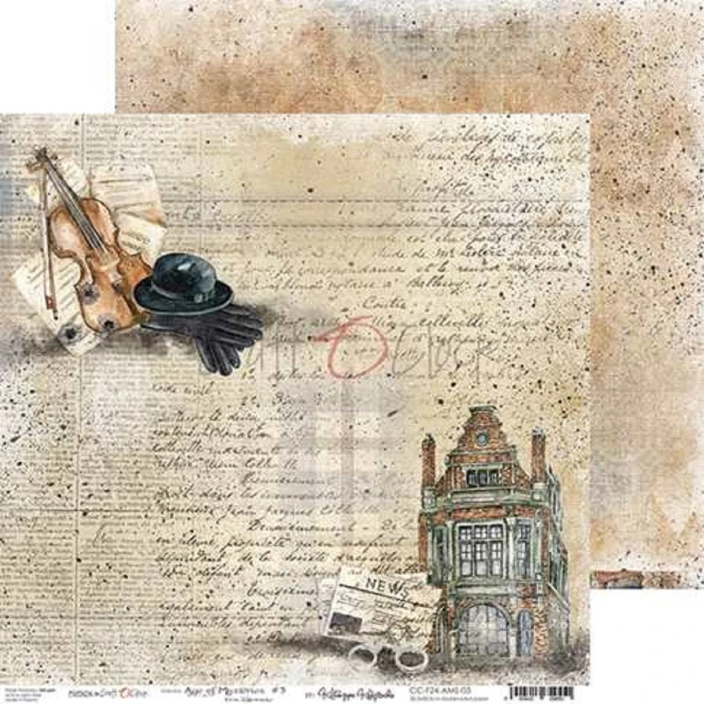 Craft O´ Clock Scrapbook papier - Age of Mysteries 12x12