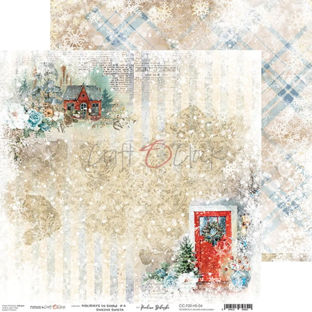 Scrapbook papier - Holidays in Snow 12x12 - Craft O´ Clock