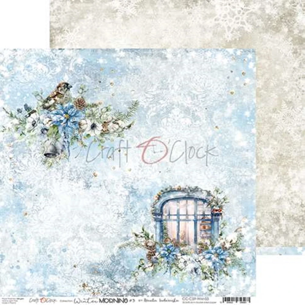  Scrapbook papier - Winter Morning 12x12 - Craft O´ Clock