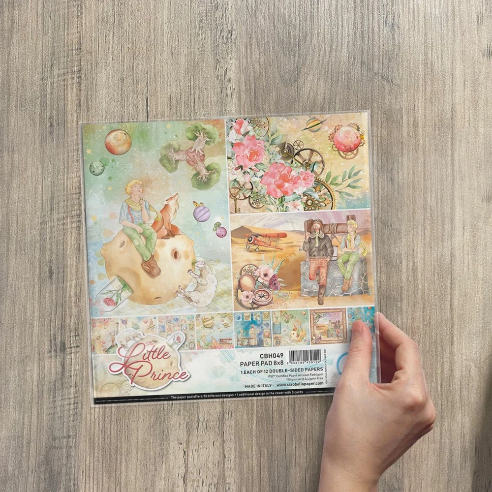 Ciao Bella Scrapbook papier The Little Prince 8x8
