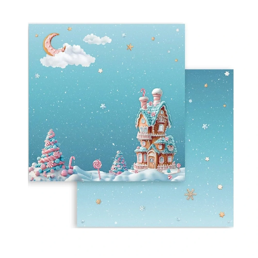 Stamperia Scrapbook papier – Candy Christmas 8x8