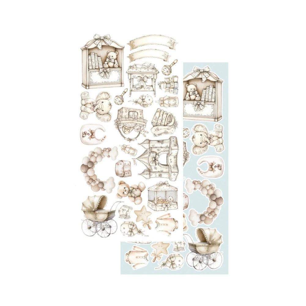 Alchemy of Art Scrapbook papier The Baby-Boy 6x12