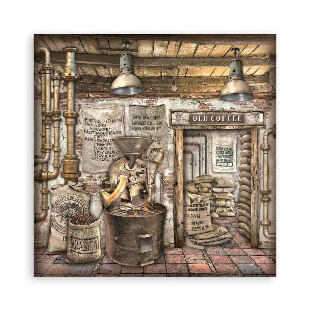 Stamperia Scrapbook papier – Coffee and Chocolate Maxi 8x8