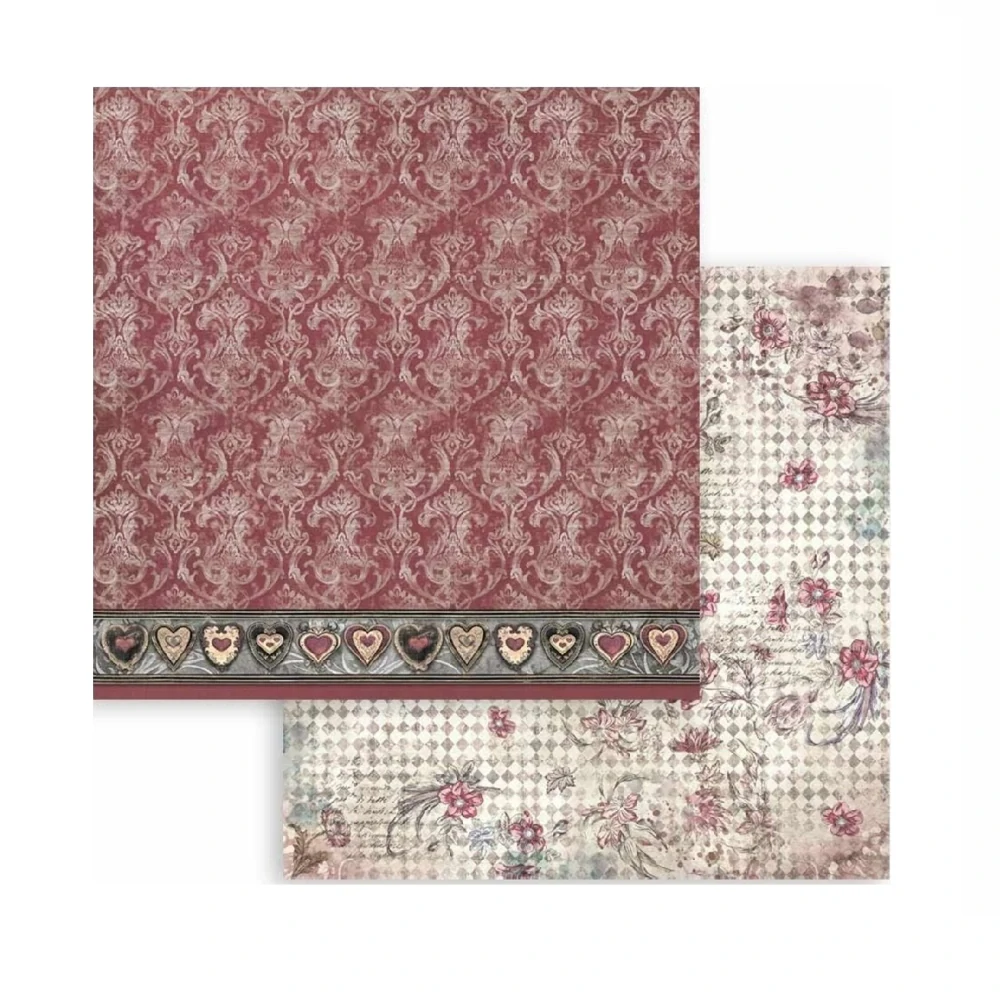 Stamperia Scrapbook papier – Master of Magic Backgrounds 8x8