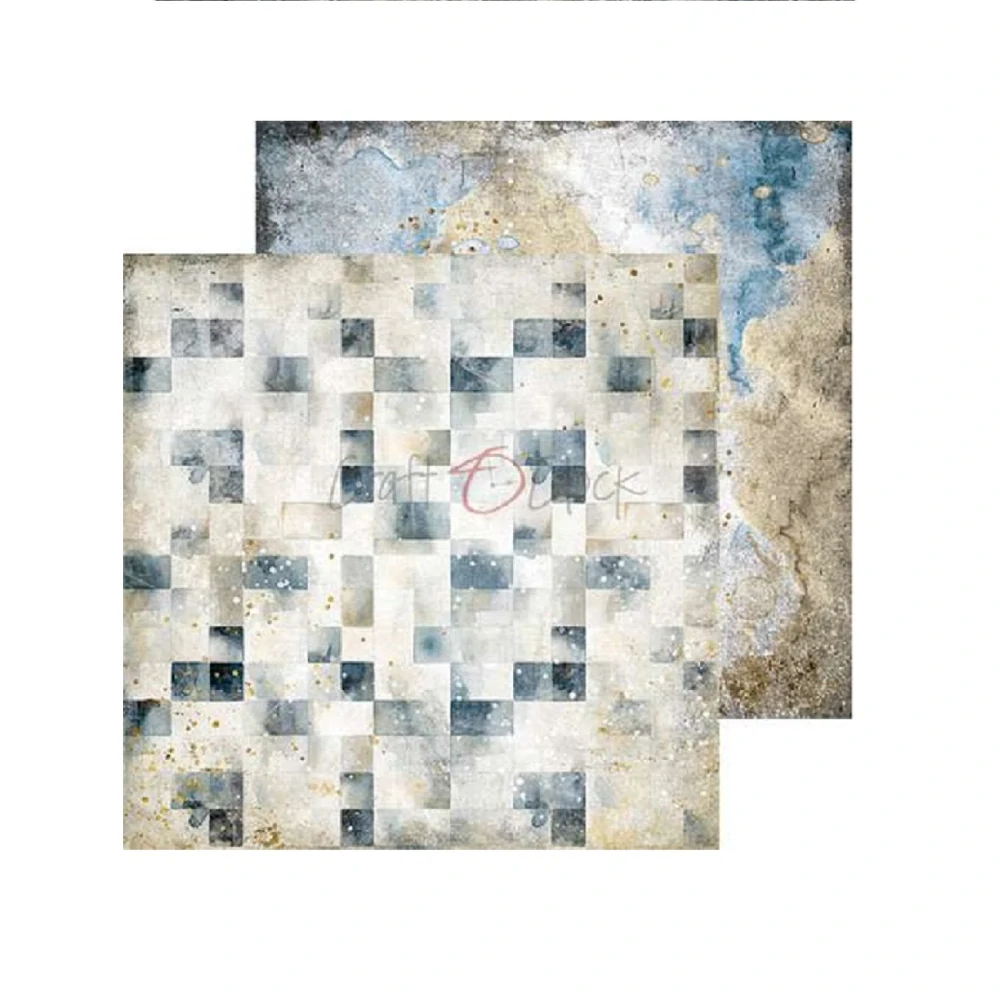 Craft O´ Clock Scrapbook papier - Clang and Dirt Basic 8x8