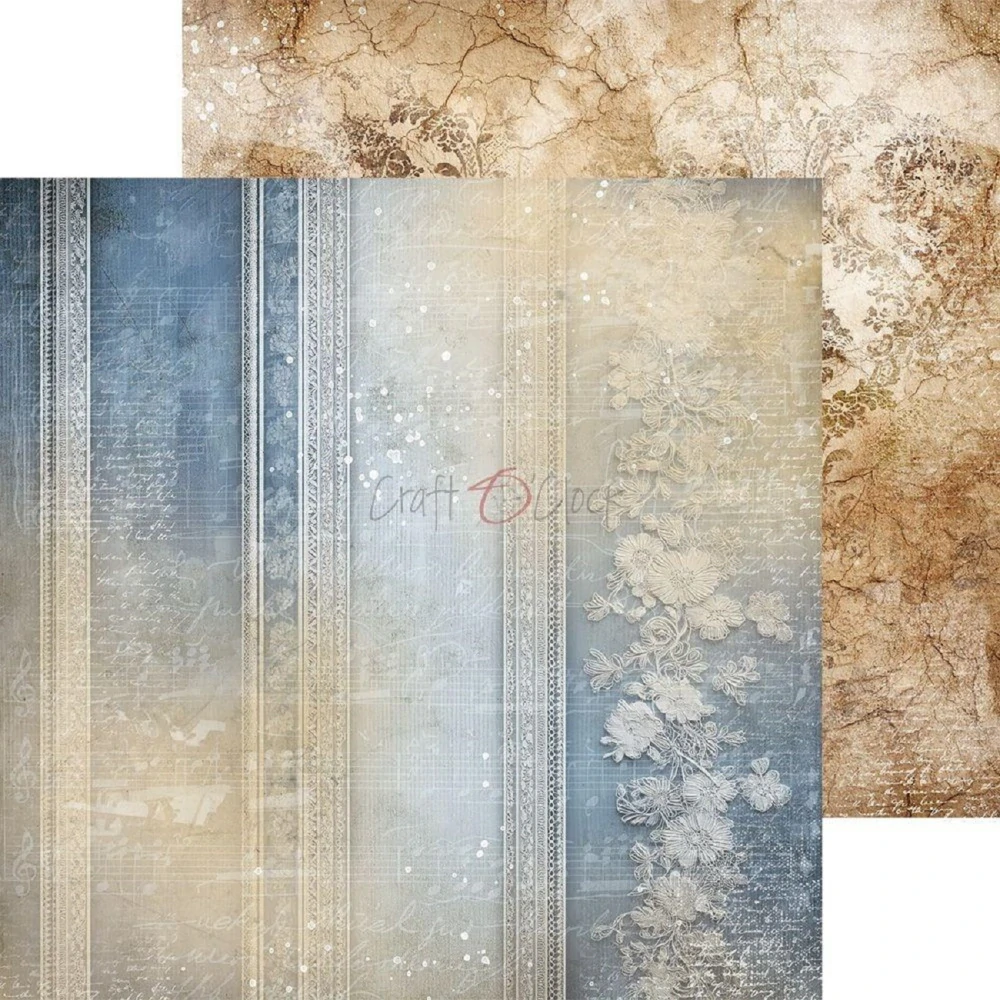 Craft O´ Clock Scrapbook papier - Melody of My Soul 8x8 Mix