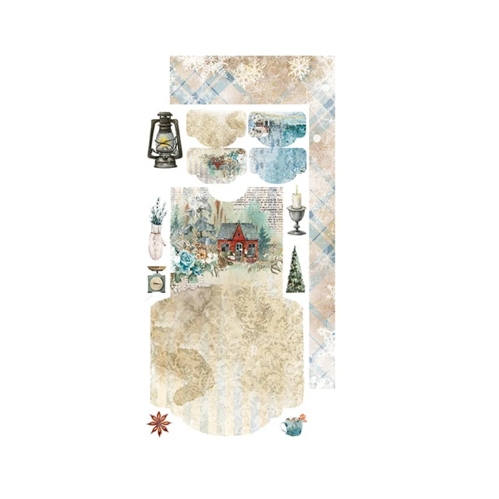  Scrapbook papier - Holidays in Snow 6x12 - Craft O´ Clock