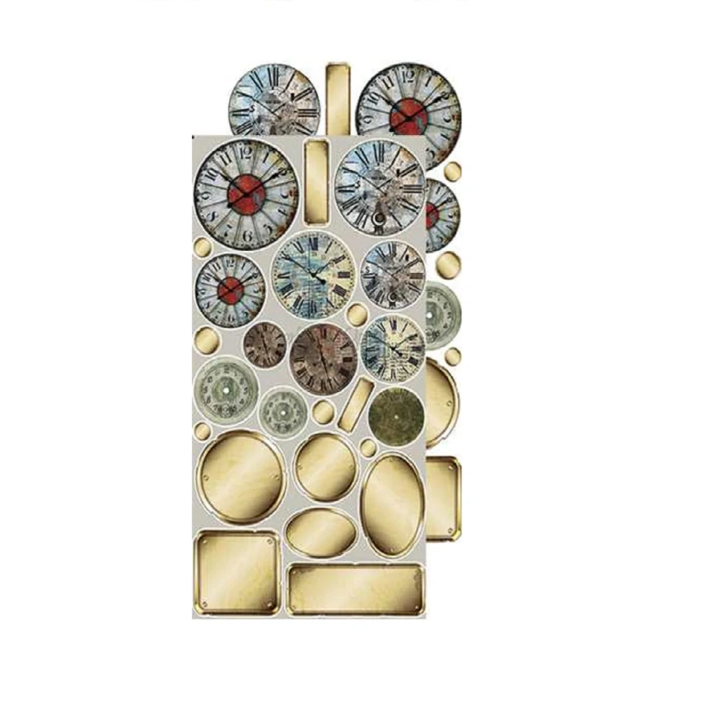 Craft O´ Clock Scrapbook papier - Clang and Dirt 6x12 Vintage