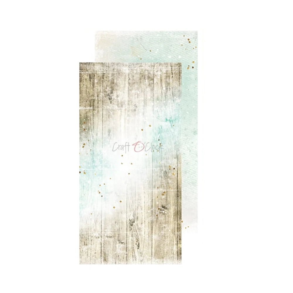 Craft O´ Clock Scrapbook papier - Safari Friends Basic 6x12