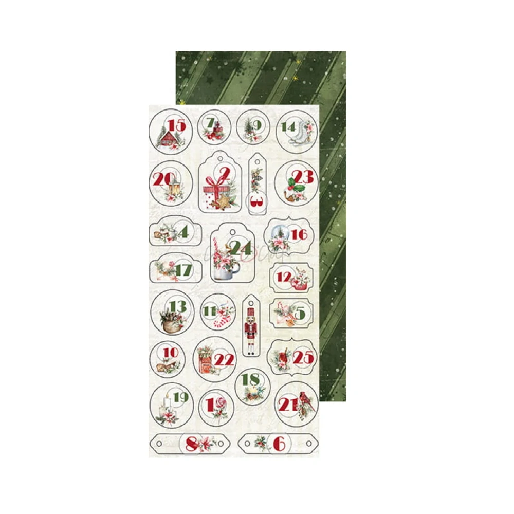 Craft O´ Clock Scrapbook papier - Warm and Peaceful  6x12 