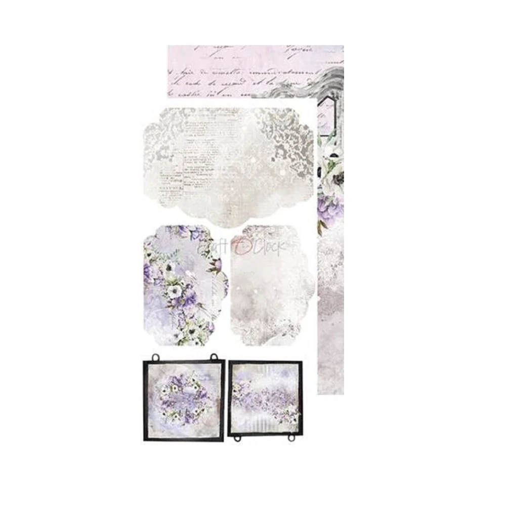 Craft O´ Clock Scrapbook papier - A Little of Inspiration 6x12