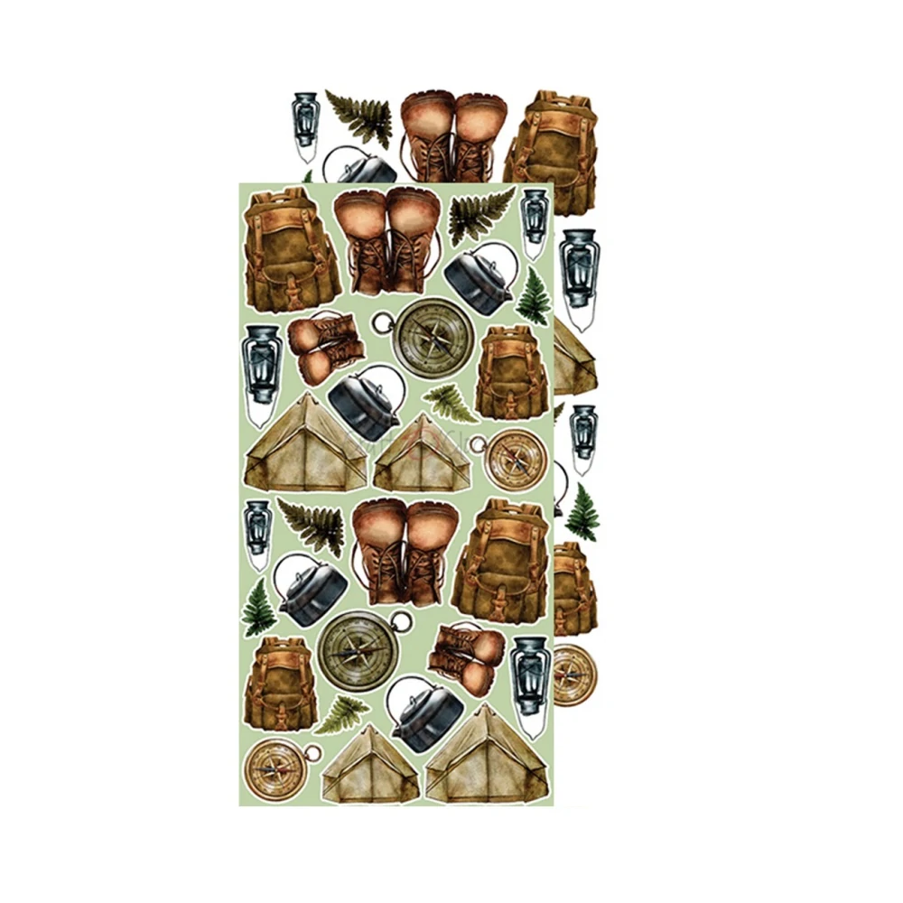 Craft O´ Clock Scrapbook papier - Trail of Silence Extra set 6x12