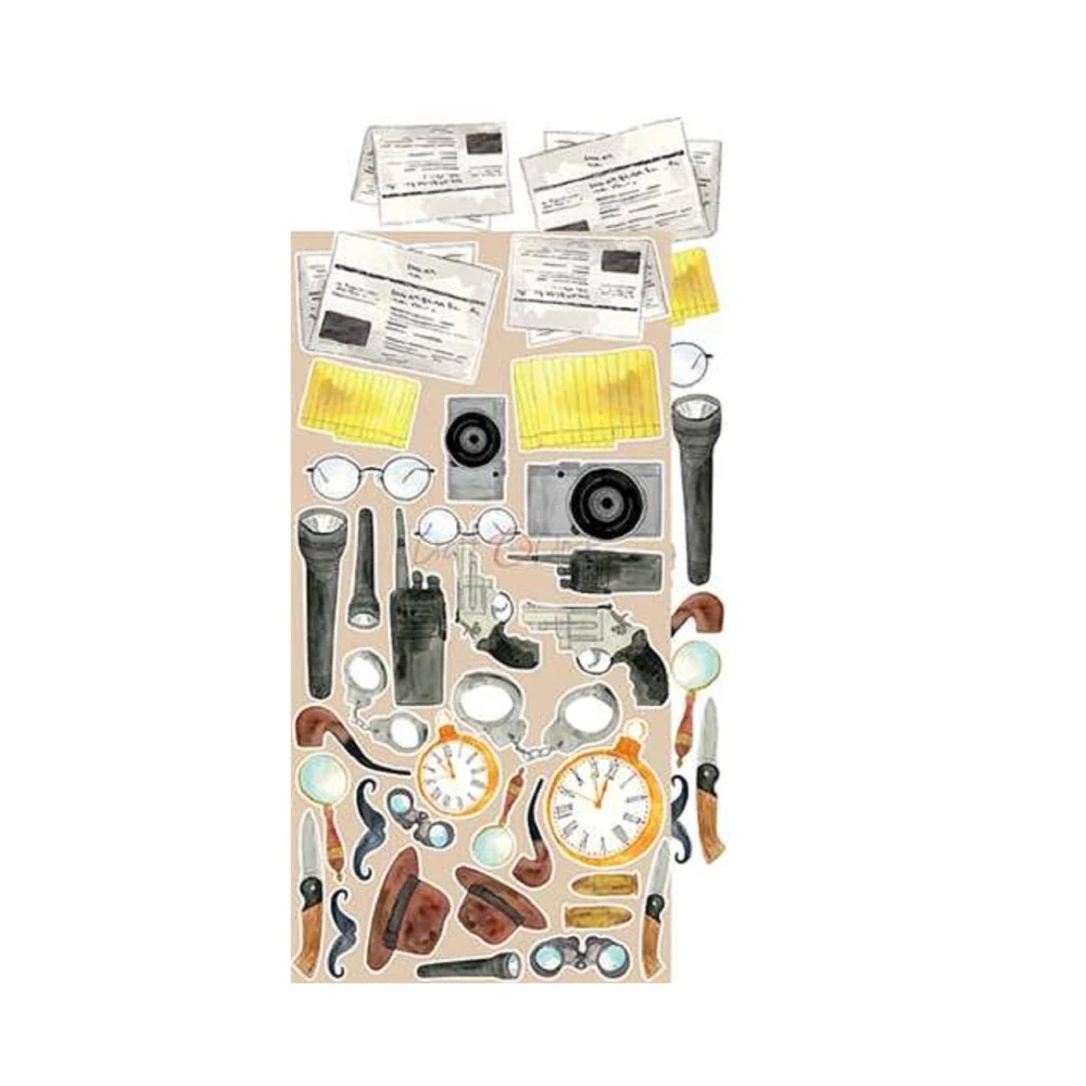 Craft O´ Clock Scrapbook papier - Age of Mysteries Extra set 6x12