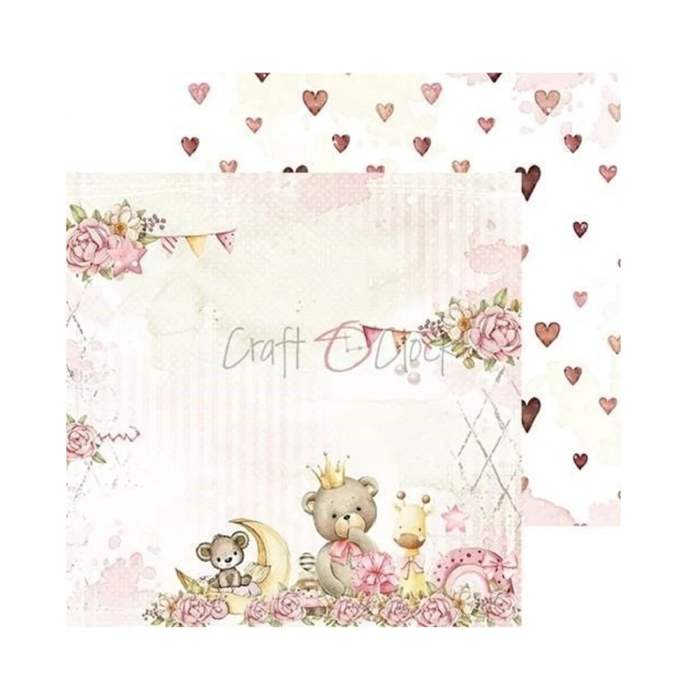 Craft O´ Clock Scrapbook papier -Oh, Girl! 6x6