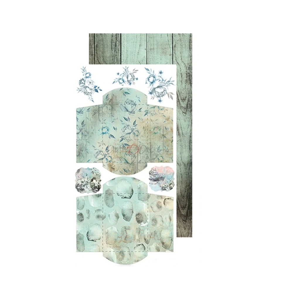 Craft O´ Clock Scrapbook papier - Ocean Deep 6x12