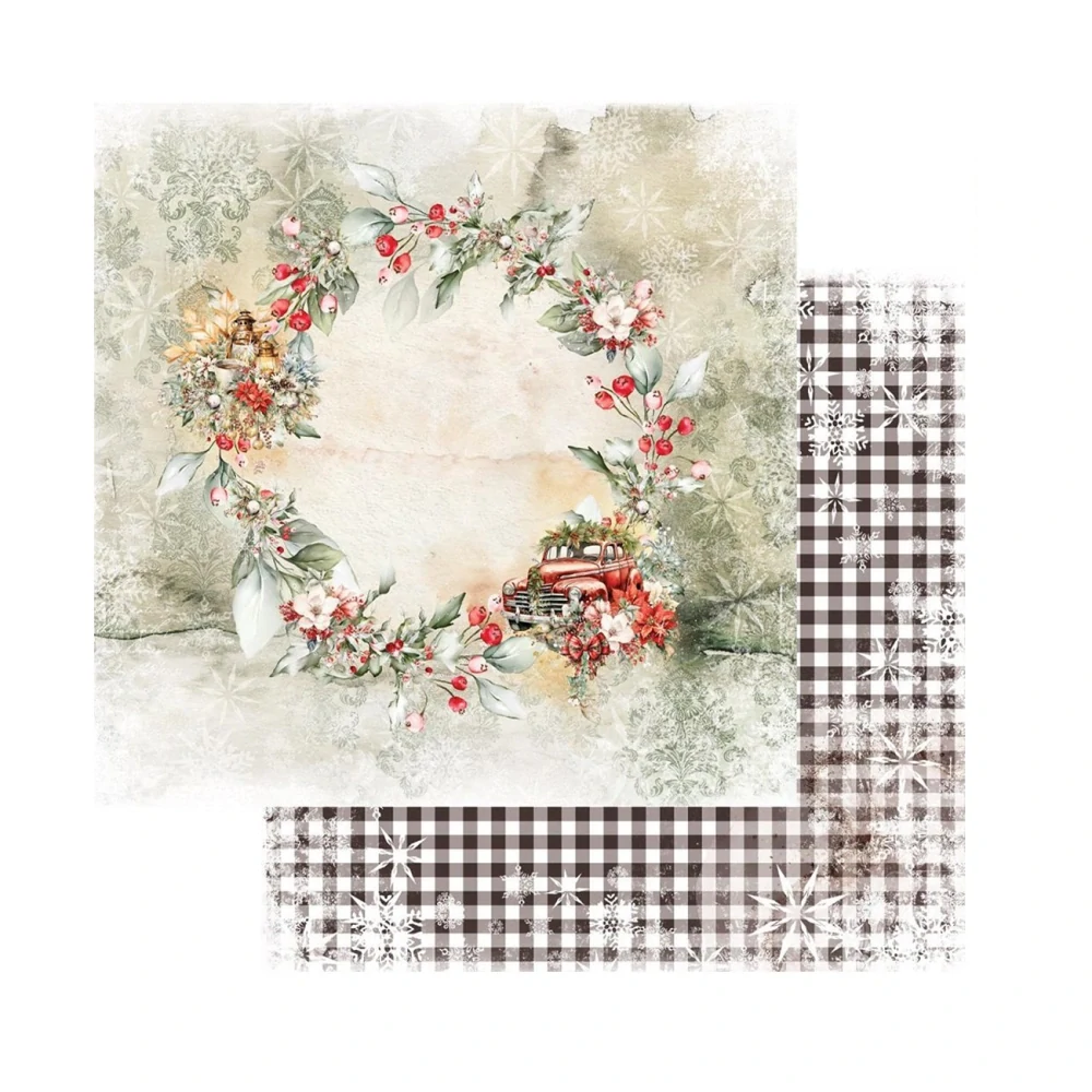 Alchemy of Art Scrapbook papier Ho, Ho, Ho 8x8