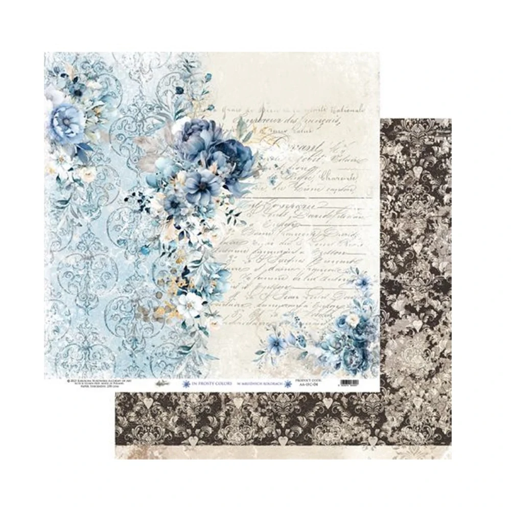 Alchemy of Art Scrapbook papier In Frosty Colors 8x8