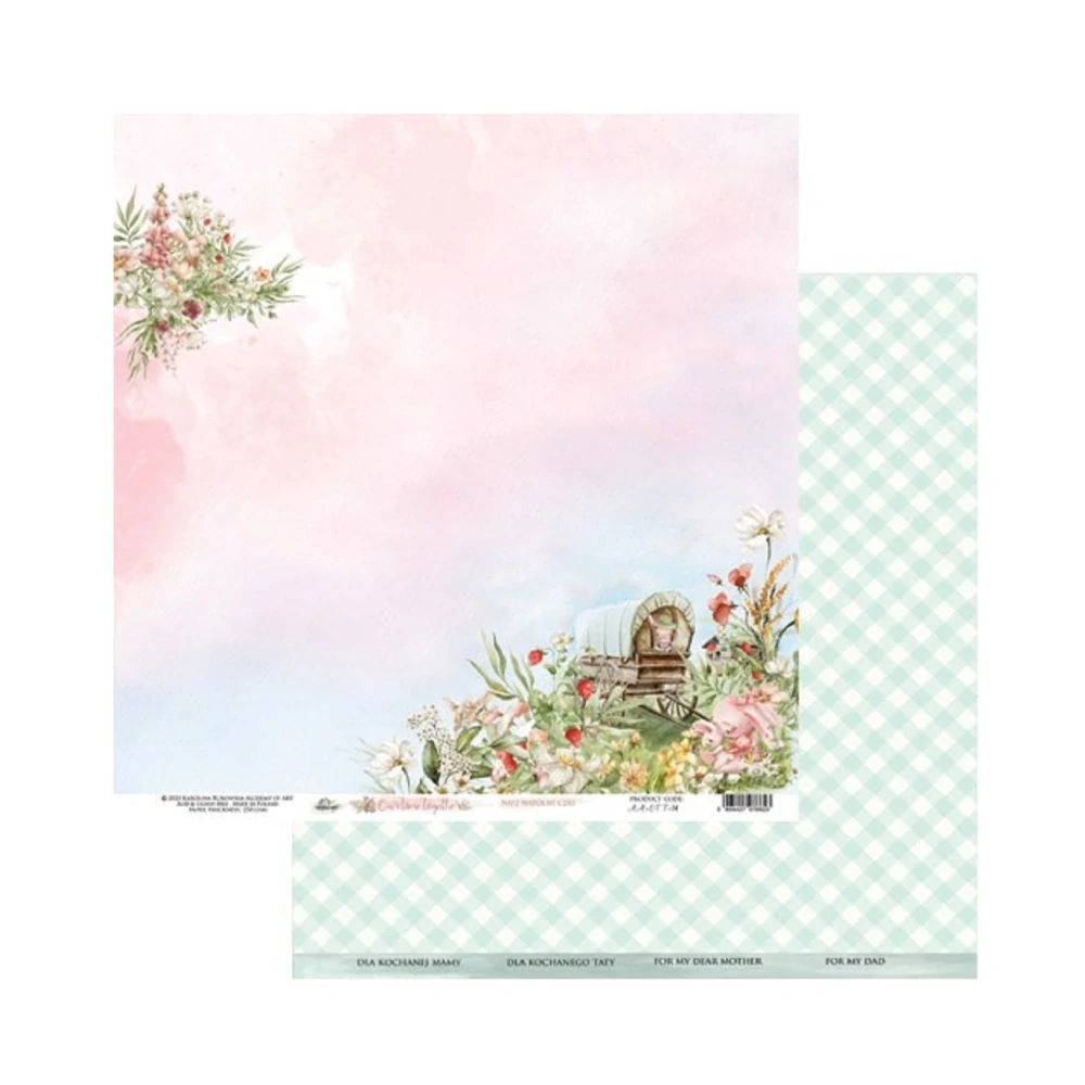 Alchemy of Art Scrapbook papier Our Time Together 8x8