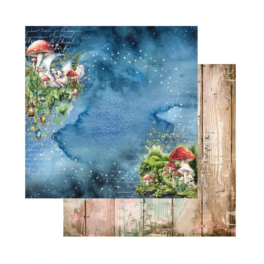 Alchemy of Art Scrapbook papier The World of Fairies 8x8