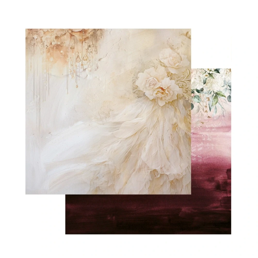 Alchemy of Art Scrapbook papier Melody of the Heart 8x8