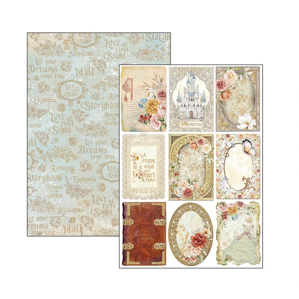 Ciao Bella Scrapbook papier Reign of Grace A4