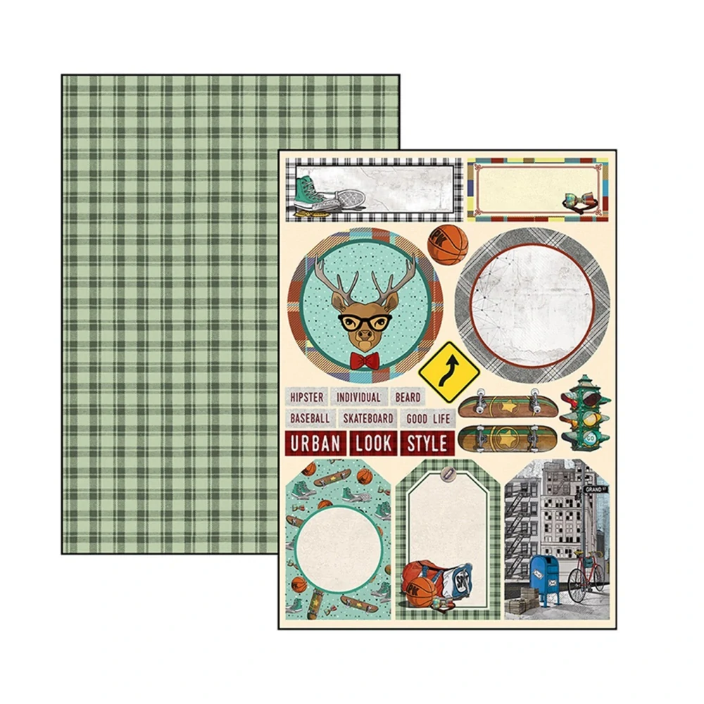 Ciao Bella Scrapbook papier Hipster A4