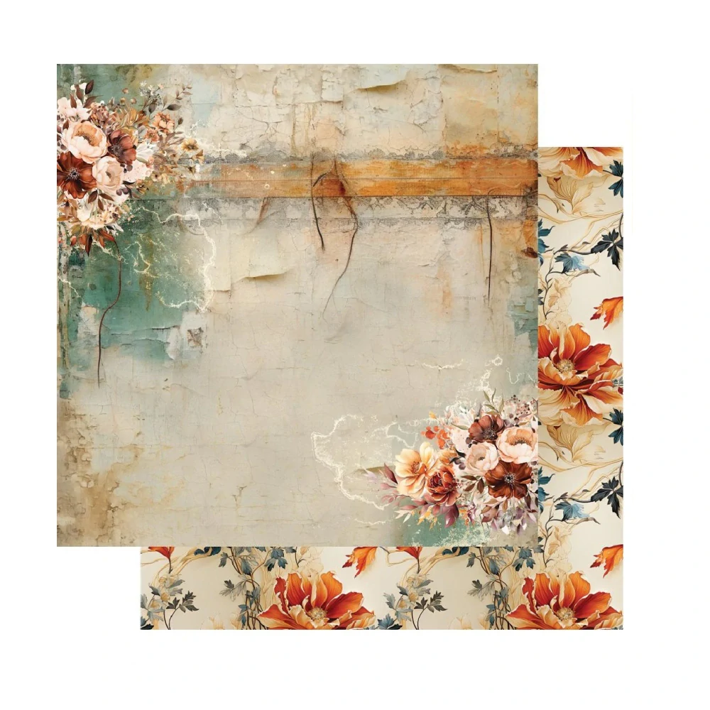 Alchemy of Art Scrapbook papier In Autumn Colors 8x8